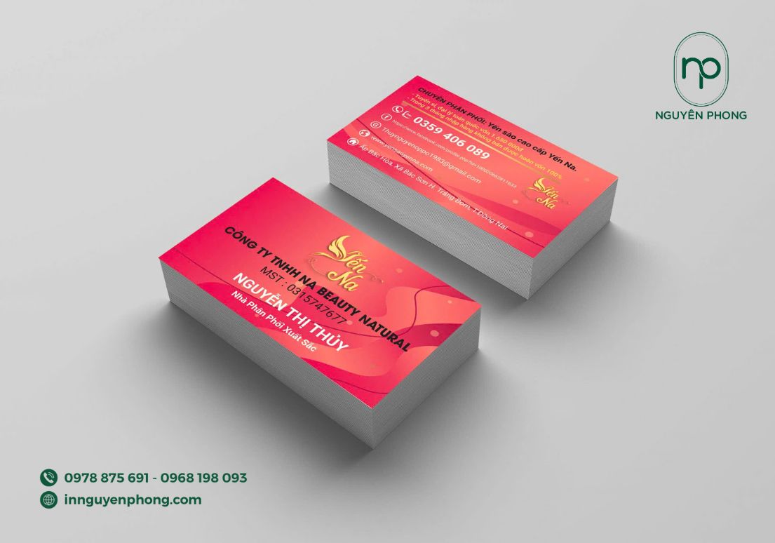 In Card Visit Yến Sào Chuyên Nghiệp - Nâng Tầm Thương Hiệu của Bạn
